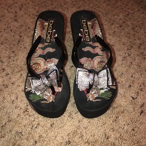 Bebe Alaya Flip Flops
